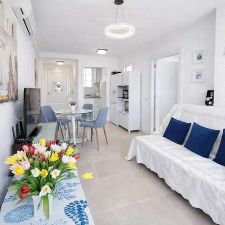 公寓 Super Two-room With Terrace And Pool 貝尼多姆