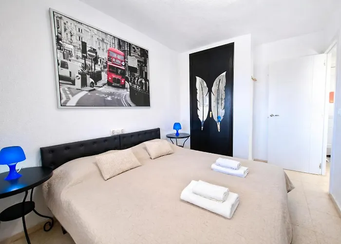 Super Two-room With Terrace And Pool 公寓 貝尼多姆